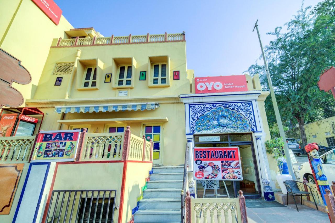 Oyo Flagship 14537 Hotel Amer Haveli Džajpur Exteriér fotografie